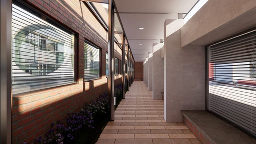 Diseños arquitectónicos Fundación Cardio Infantil